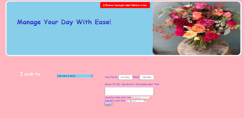 Upload a Task